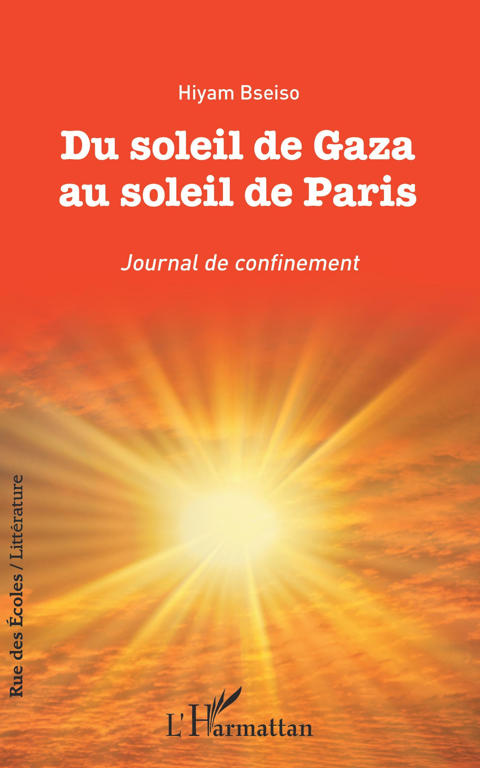 Du soleil de Gaza au soleil de Paris, Journal de confinement (9782343243221-front-cover)