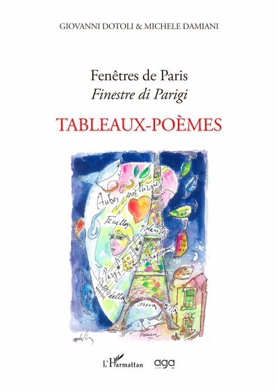 Fenêtres de Paris - Finestre di Parigi, Tableaux-Poèmes (9782343220406-front-cover)