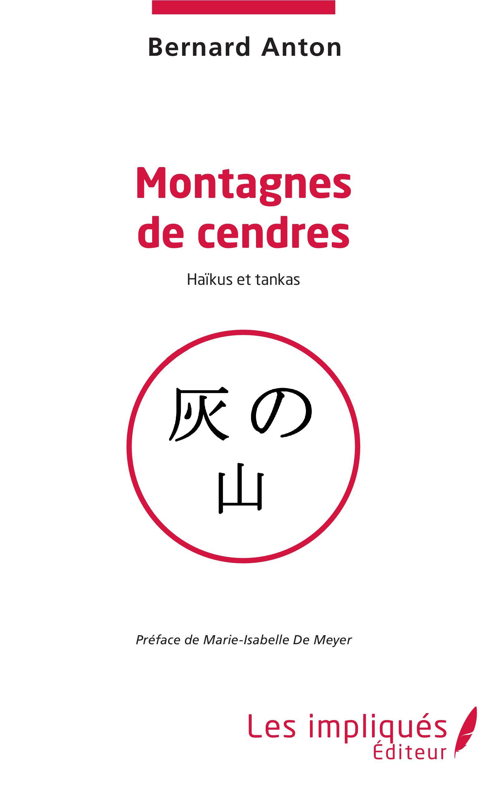 Montagnes de cendres, Haïkus et tankas (9782343206769-front-cover)