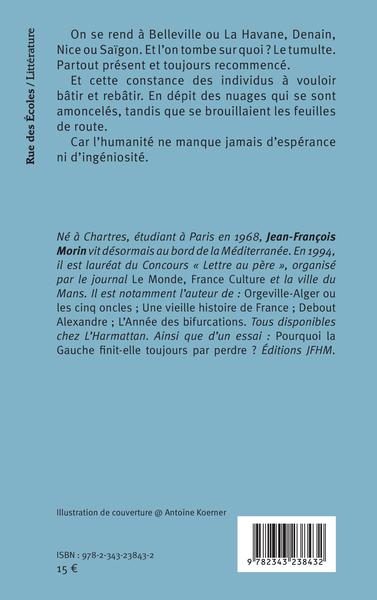 Un précieux tumulte, Nouvelles et récits (9782343238432-back-cover)