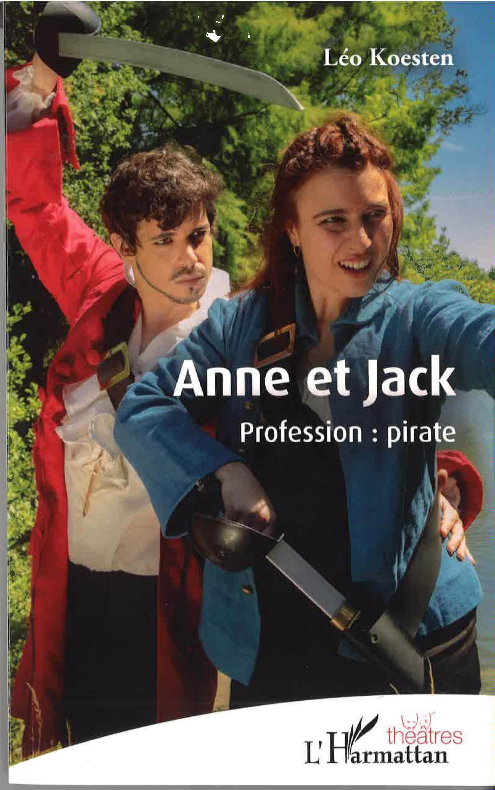 Anne et Jack, Profession : pirate (9782343209128-front-cover)
