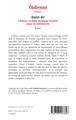 Cadenas. Roman, Suivi de L'Amitié, comme message central dans la littérature. Essai (9782343243856-back-cover)