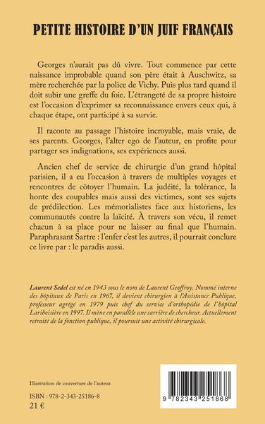 Petite histoire d'un juif français, Résurrections (9782343251868-back-cover)