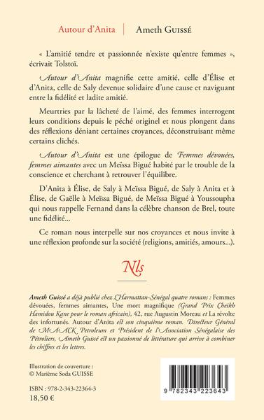 Autour d'Anita. Roman (9782343223643-back-cover)