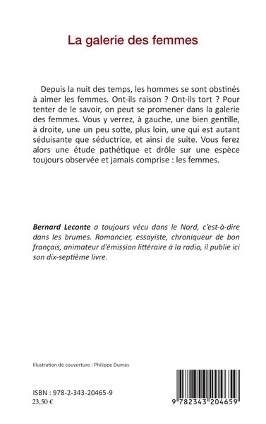 La galerie des femmes (9782343204659-back-cover)