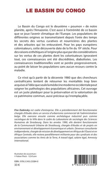 Le bassin du Congo, Plaidoyer pour la préservation du patrimoine naturel (9782343233840-back-cover)