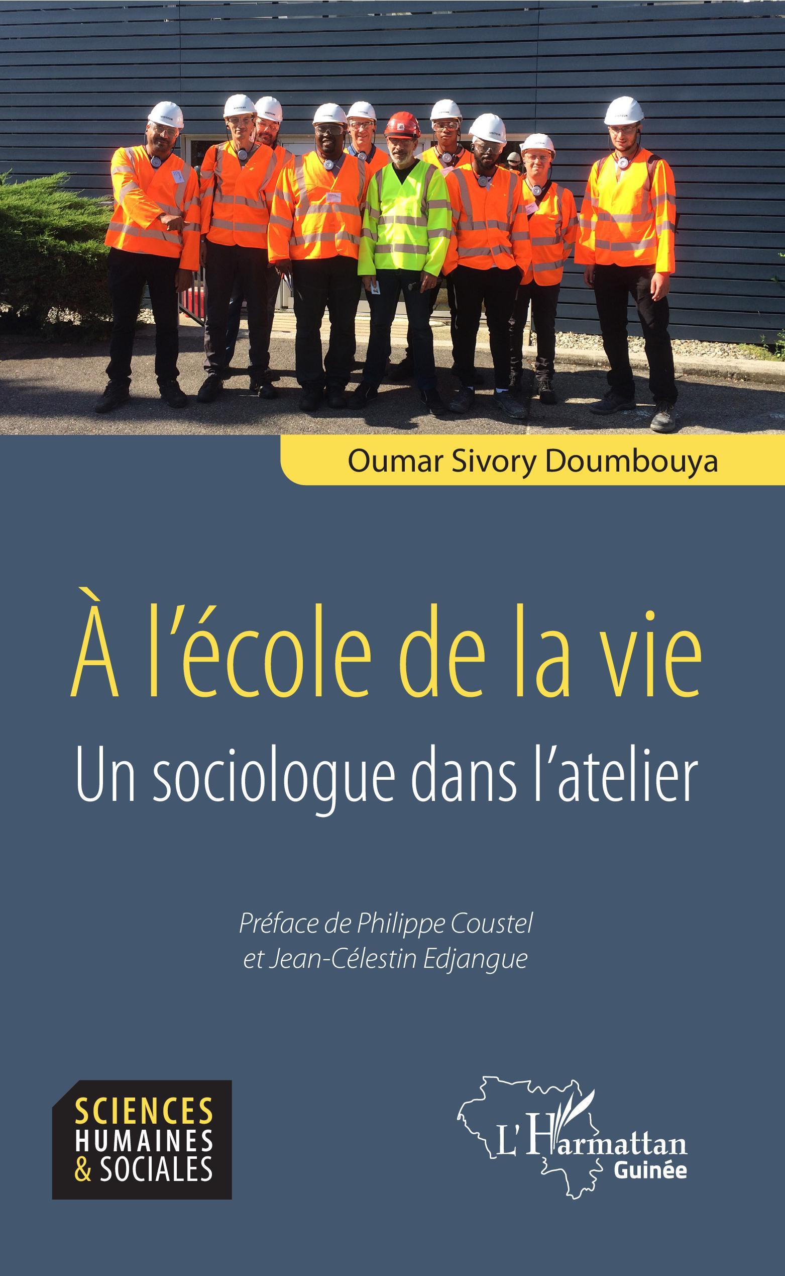 A l'école de la vie, Un sociologue dans l'atelier (9782343204611-front-cover)