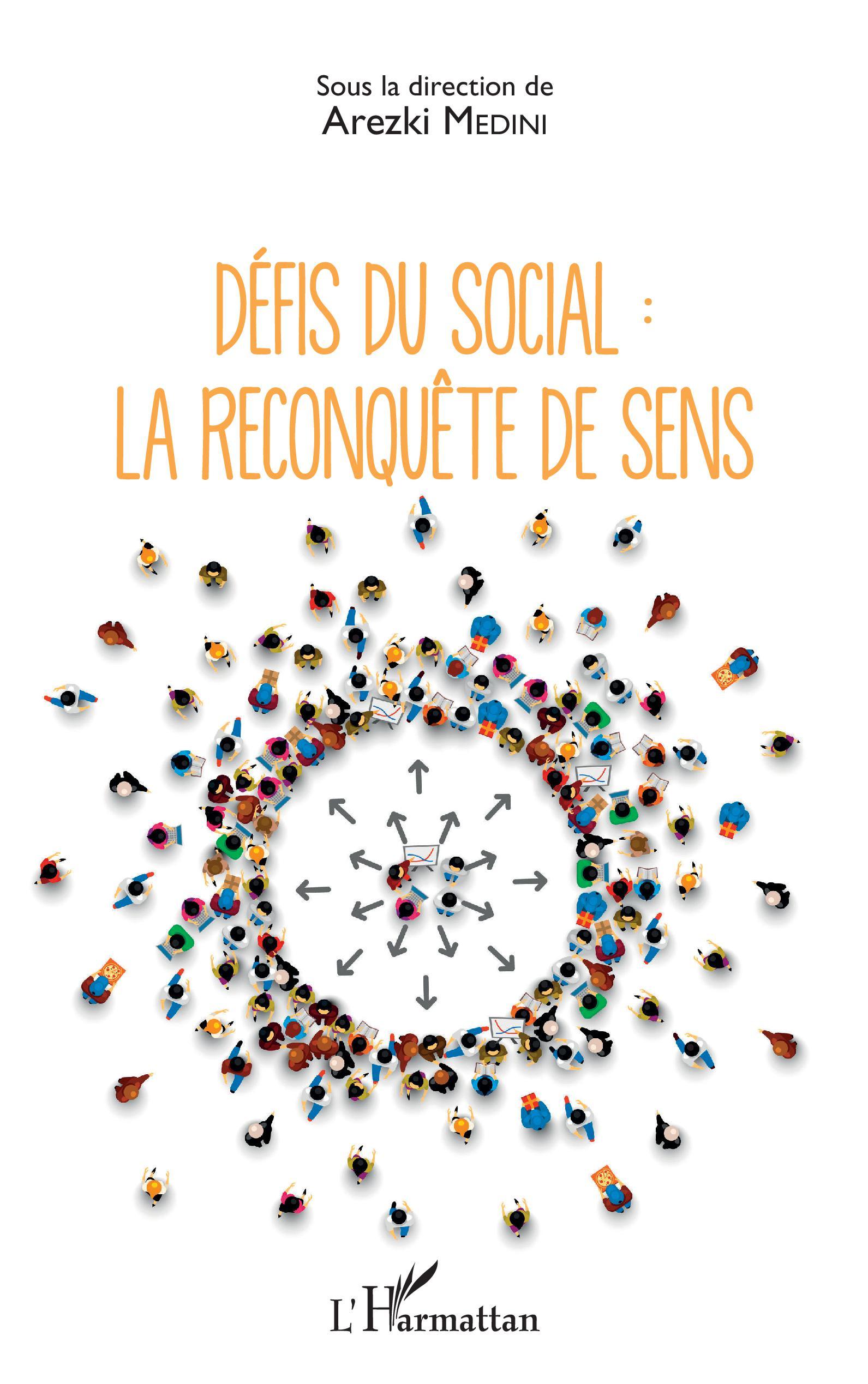 Défis du social : la reconquête de sens (9782343208626-front-cover)