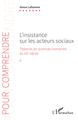 L'insistance sur les acteurs sociaux, Théories en sciences humaines au XXe siècle (9782343201375-front-cover)