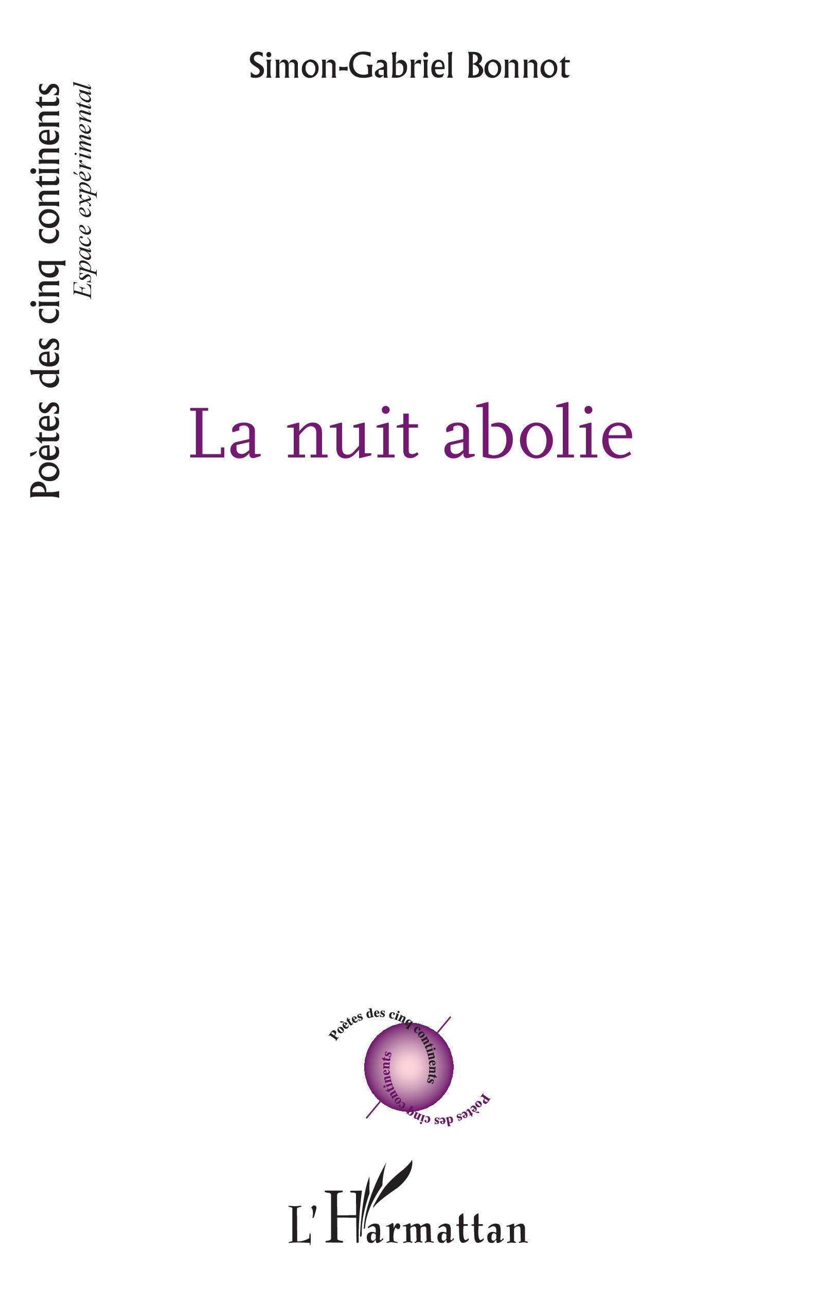 La nuit abolie (9782343218229-front-cover)