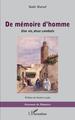 De mémoire d'homme, Une vie, deux combats (9782343221687-front-cover)