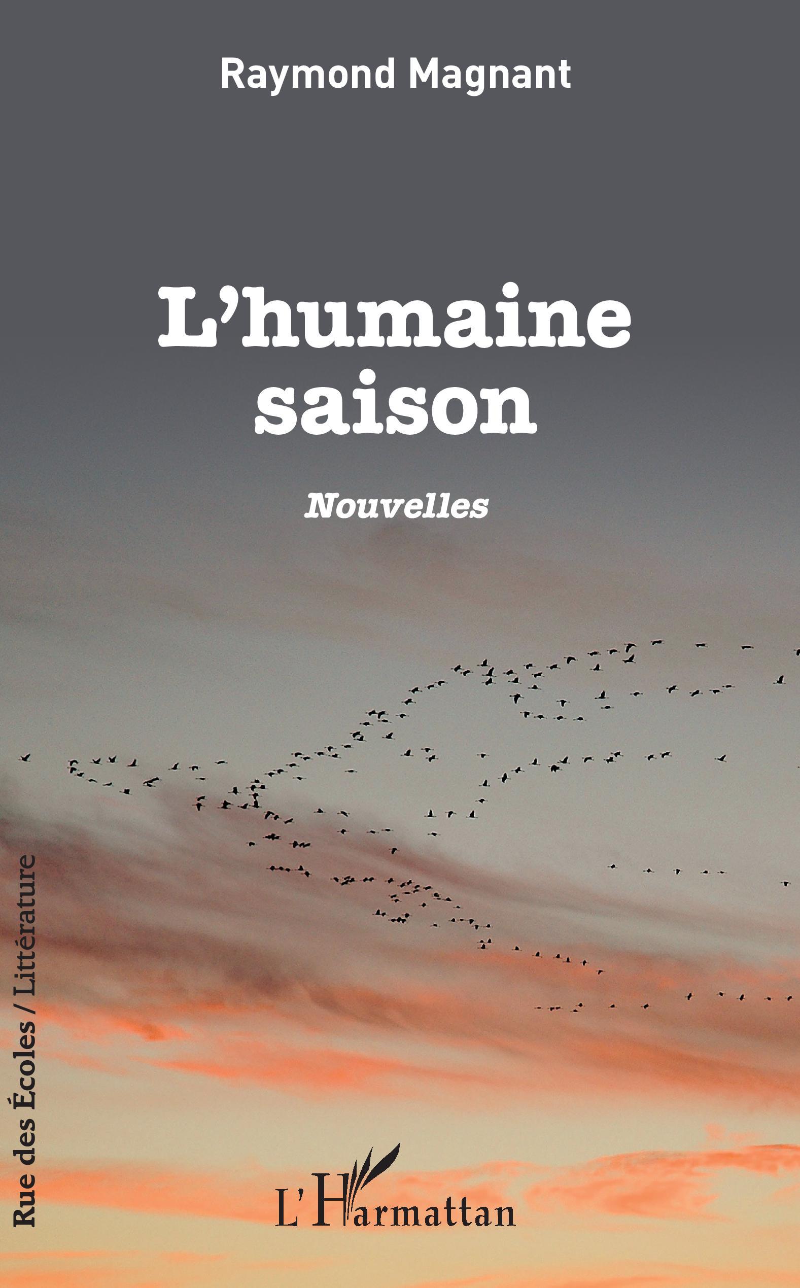 L'humaine saison, Nouvelles  (9782343238814-front-cover)