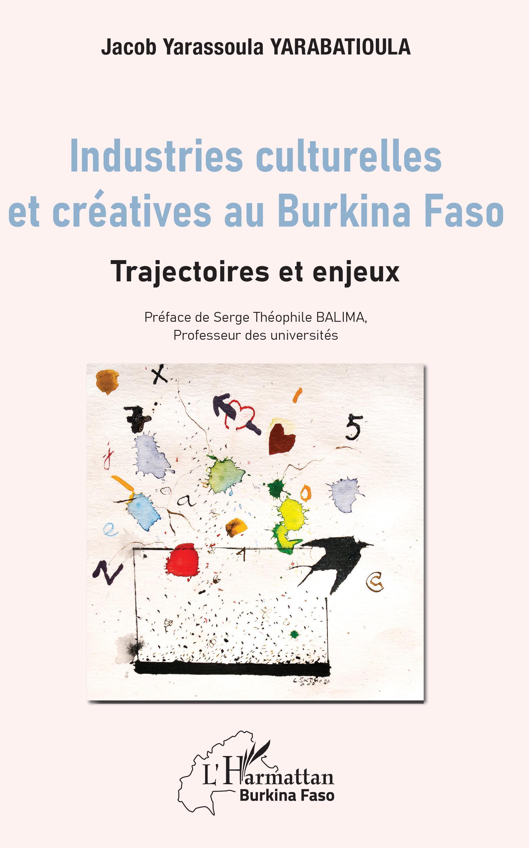 Industries culturelles et créatives au Burkina Faso, Trajectoires et enjeux (9782343215440-front-cover)