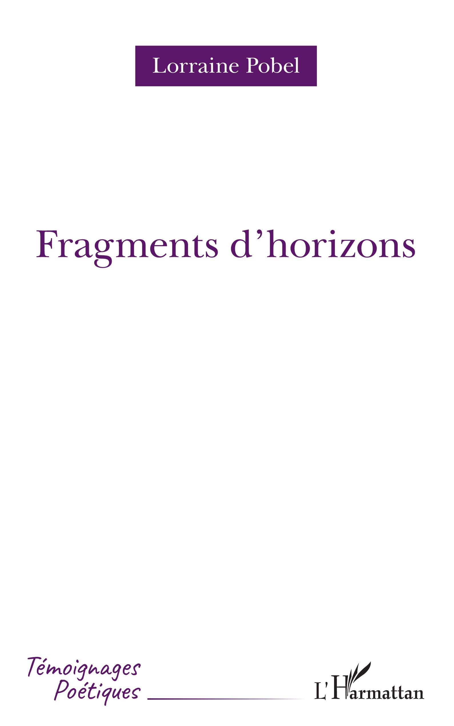 Fragments d'horizons (9782343232430-front-cover)