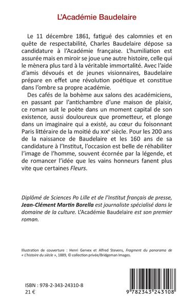 L'Académie Baudelaire (9782343243108-back-cover)