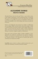 Alexandre Dumas, Récits d'Arabie (9782343248868-back-cover)