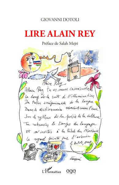 Lire Alain Rey (9782343227634-front-cover)