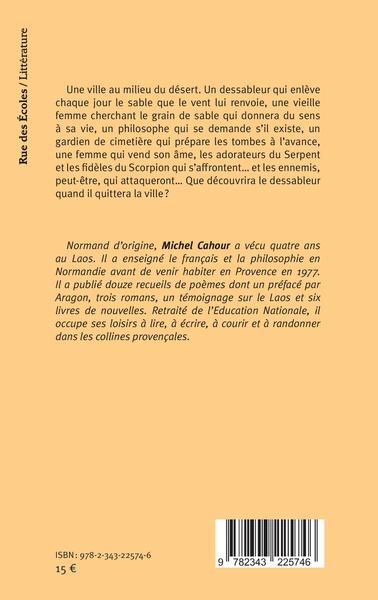 Le dessableur (9782343225746-back-cover)