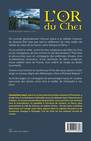 L'or du Cher, Contes rêvés de Vierzon (9782343223896-back-cover)
