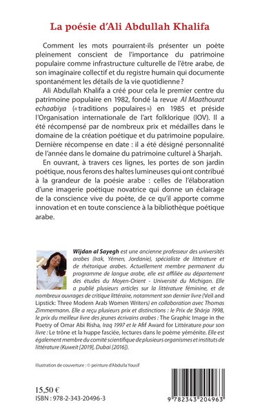 La poésie d'Ali Abdullah Khalifa, La perle et la mer (9782343204963-back-cover)