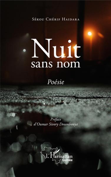 Nuit sans nom. Poésie (9782343217666-front-cover)
