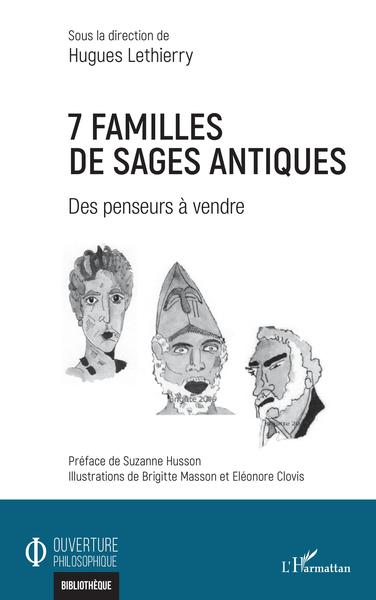 7 familles de sages antiques, Des penseurs à vendre (9782343228808-front-cover)
