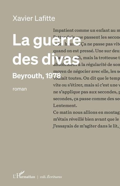 La guerre des divas, Beyrouth, 1978 (9782343248332-front-cover)