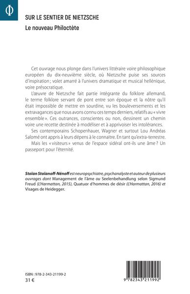 SUR LE SENTIER DE NIETZSCHE, Le nouveau Philoctète (9782343211992-back-cover)