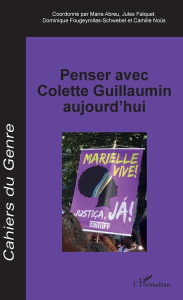 Cahiers du Genre, Penser avec Colette Guillaumin aujourd'hui (9782343209876-front-cover)