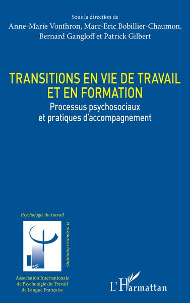 Transitions en vie de travail et en formation (9782343236421-front-cover)