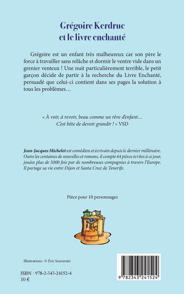Grégoire Kerdruc et le livre enchanté, Théâtre Jeune Public (9782343241524-back-cover)