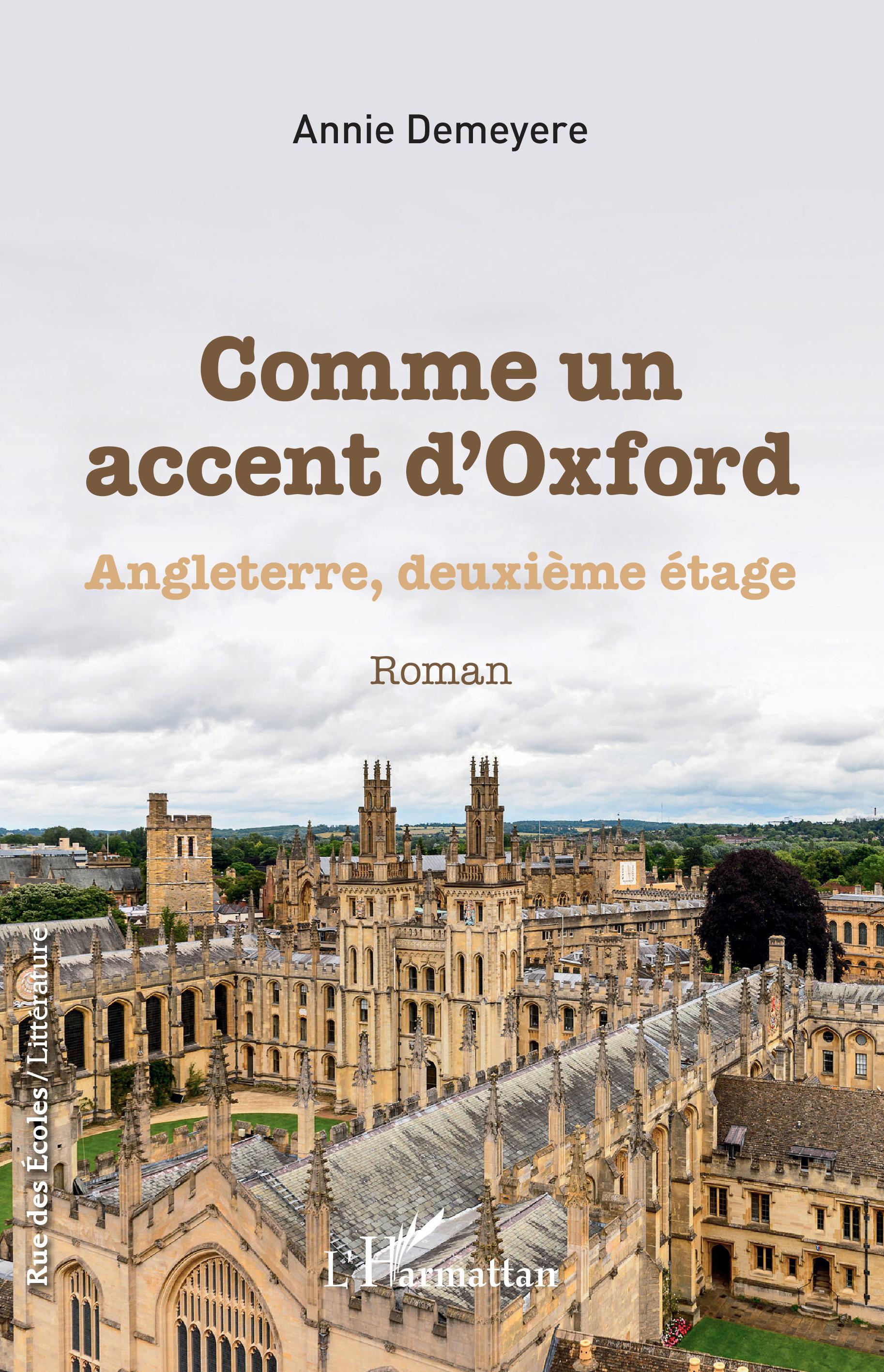 Comme un accent d'Oxford, Angleterre, deuxième étage (9782343234885-front-cover)