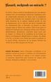 Hasard, mektoub, ou miracle?, Roman (9782343228761-back-cover)