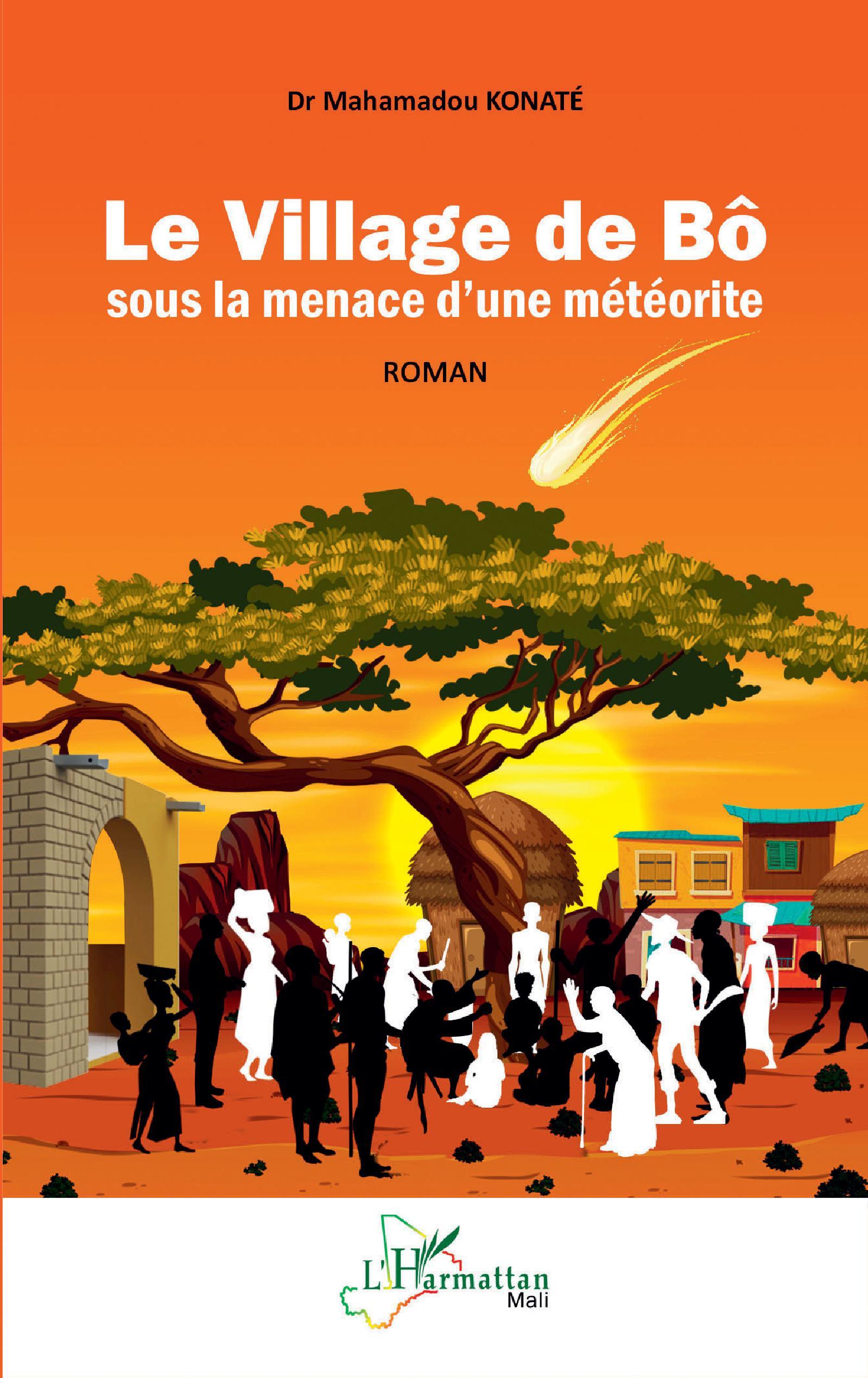 Le Village de Bô sous la menace d'une météorite, Roman (9782343226187-front-cover)