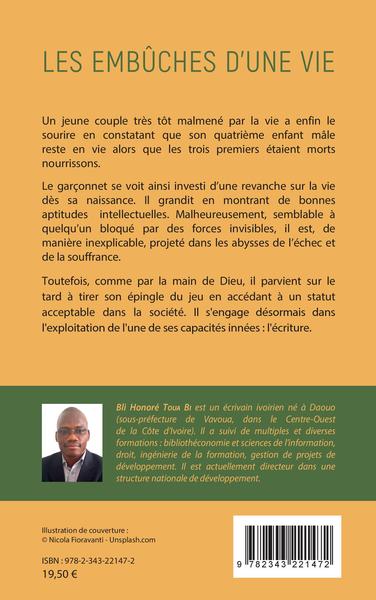 Les embûches d'une vie. Autobiographie (9782343221472-back-cover)