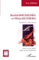 Rachid BOUDJEDRA et Milan KUNDERA, Lectures à corps ouvert (9782343232201-front-cover)