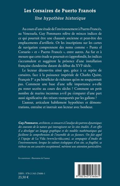 Les Corsaires de Puerto Francés, Une hypothèse historique (9782343256061-back-cover)