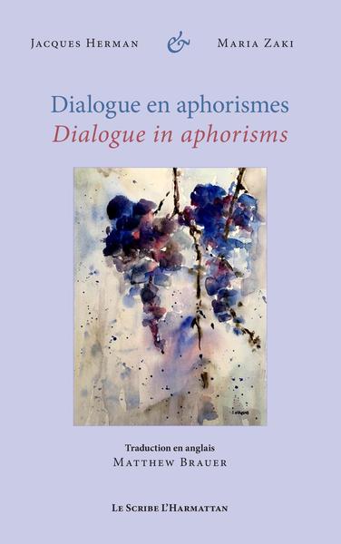 Dialogue en aphorismes, Dialogue in aphorisms (9782343216348-front-cover)