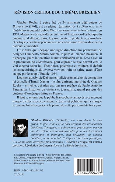 La révision critique du cinema brésilien (9782343226293-back-cover)