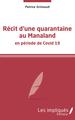 Récit d'une quarantaine au Manaland, En période de Covid 19 (9782343246390-front-cover)