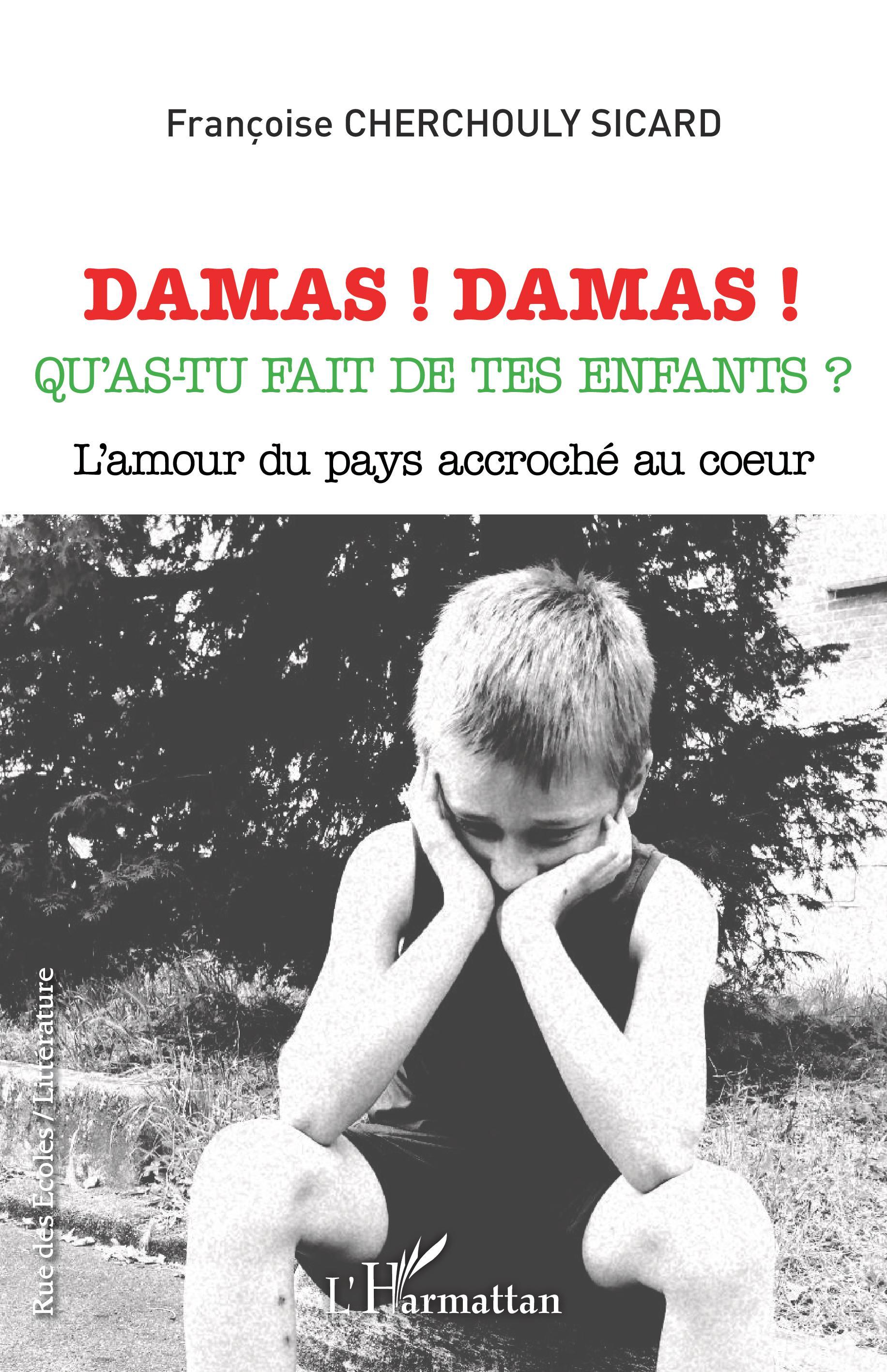 Damas ! Damas !, Qu'as-tu fait de tes enfants ? - L'amour du pays accroché au coeur (9782343235448-front-cover)