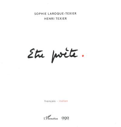 Être poète (9782343249889-front-cover)