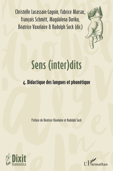 Sens (inter)dits, 4. Didactique des langues et phonétique (9782343227320-front-cover)