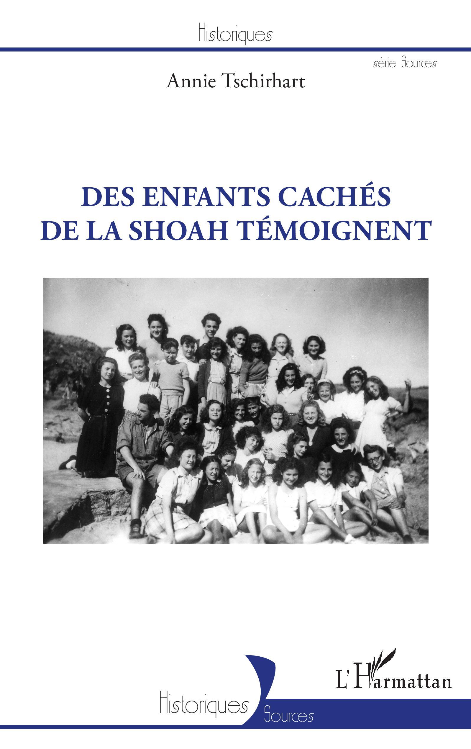 Des enfants cachés de la Shoah témoignent (9782343228983-front-cover)