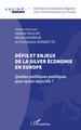 Défis et enjeux de la silver économie en Europe, Quelles politiques publiques pour quels objectifs ? (9782343233444-front-cover)