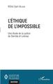 L'éthique de l'impossible, Une étude de la justice de Derrida et Levinas (9782343218359-front-cover)