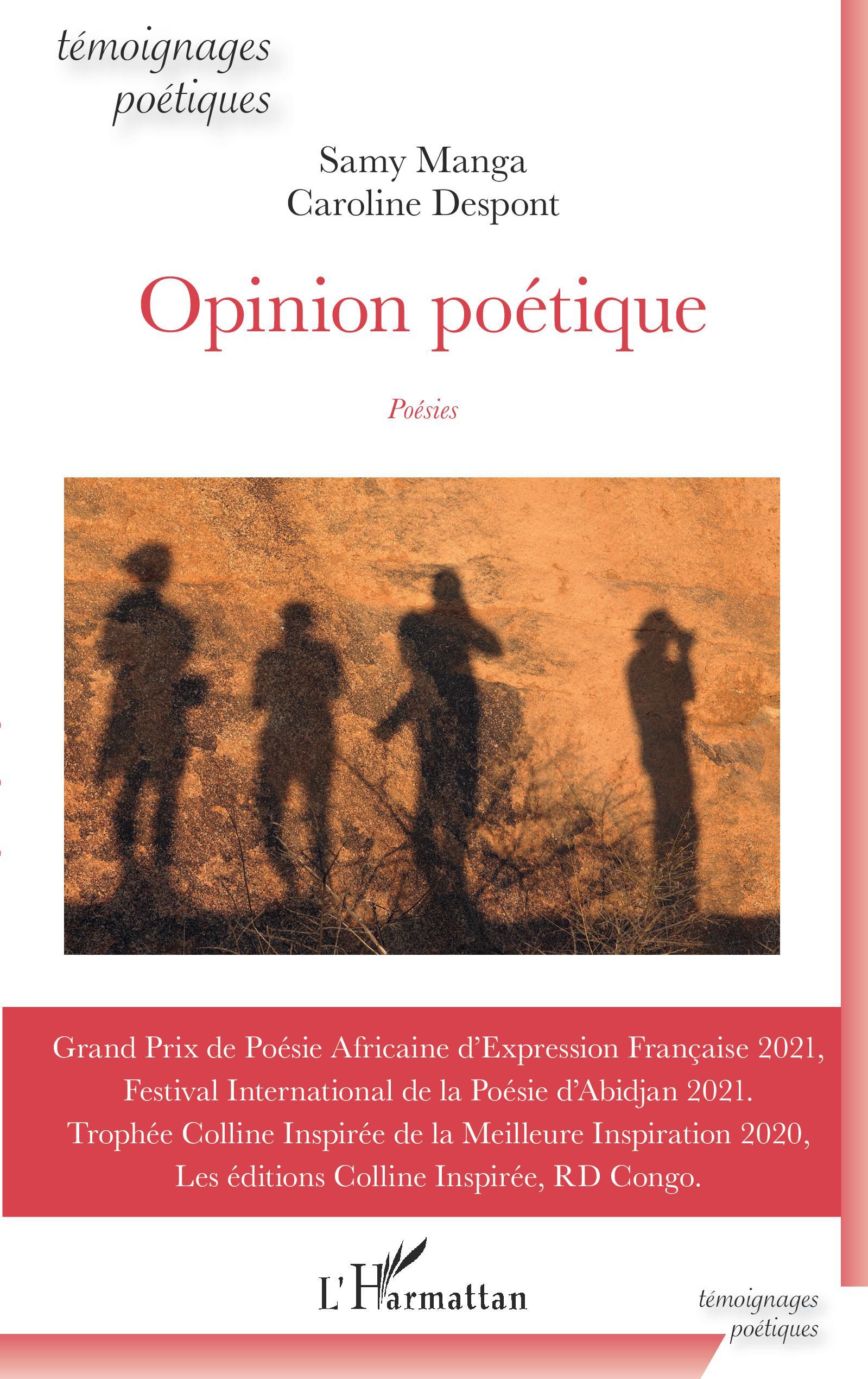 Opinion poétique, Poésie (9782343214269-front-cover)