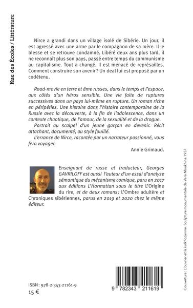Nouvelles chroniques sibériennes (9782343211619-back-cover)
