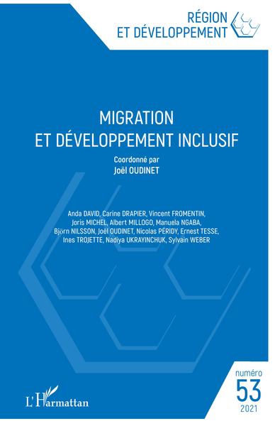 Région et Développement, Migration et développement inclusif (9782343243764-front-cover)
