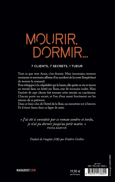 Mourir, dormir (9782501138604-back-cover)